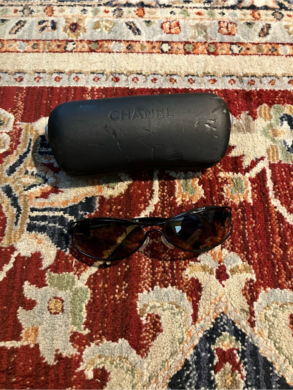 CHANEL Vintage Sunglasses Unisex